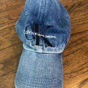 Calvien Klein CK vintage denim hat